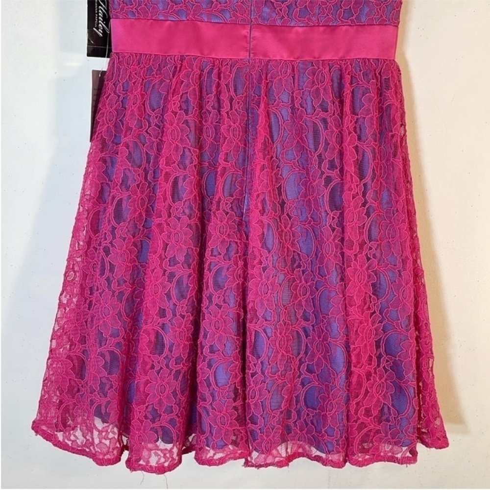 Adrianna Papell Hailey Floral Lace Fit & Flare Dress.4. NWT. $159! - Picture 13 of 13